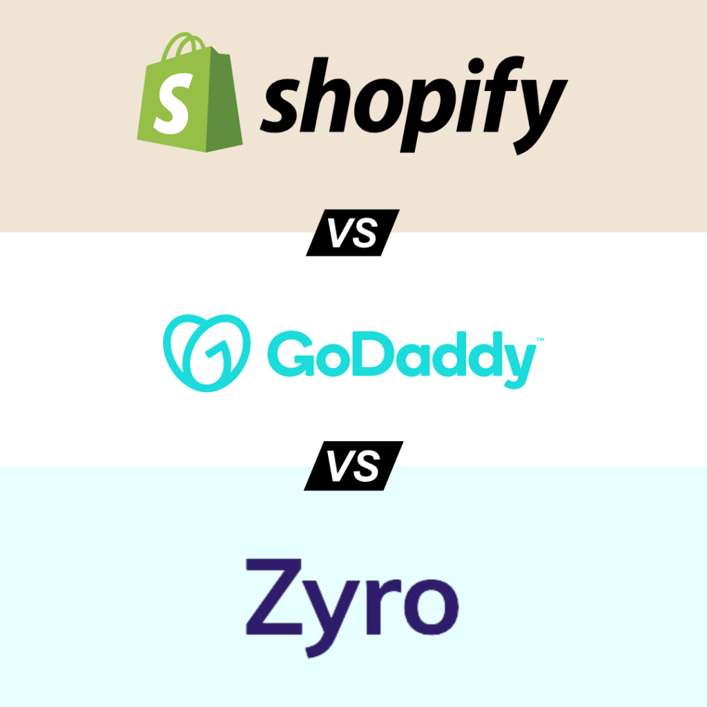 Shopify vs. GoDaddy vs. Zyro: Which Website Builder is Best?