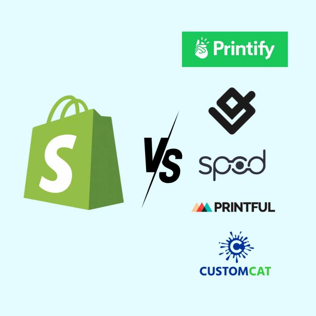 Shopify vs. Top Print-on-Demand Platforms: Cost, Marketing